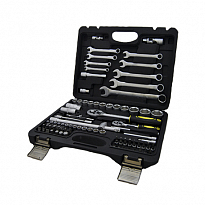 Набор инструмента ER-80082 1/4"&1/2" DR 6-гр 82пр ТК ЭВРИКА 1/3